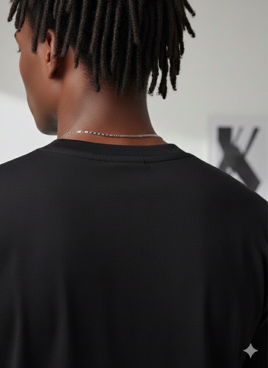 T-Shirt UNIQLO x Jeff Koons Rabbit - Noir