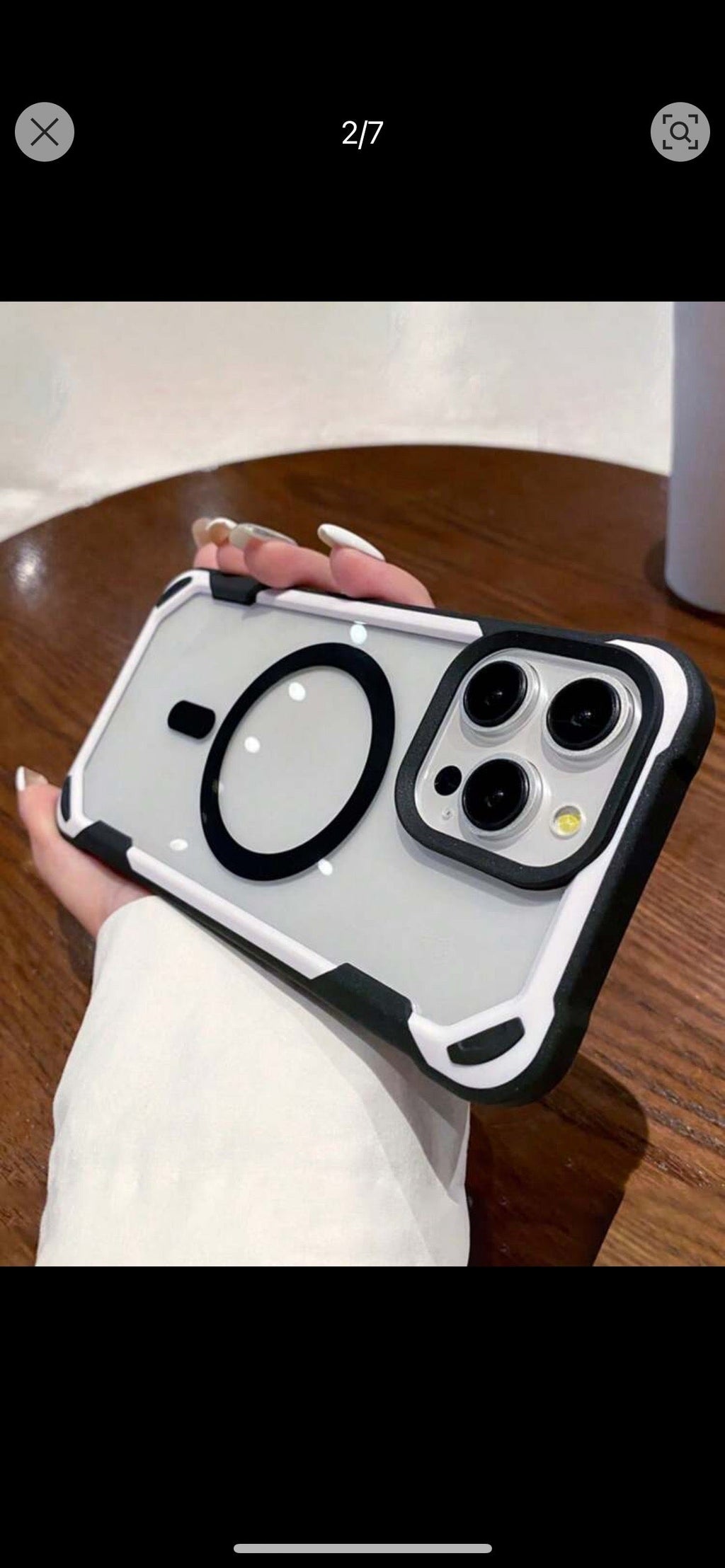 Pochette iPhone 11 avec Support MagSafe