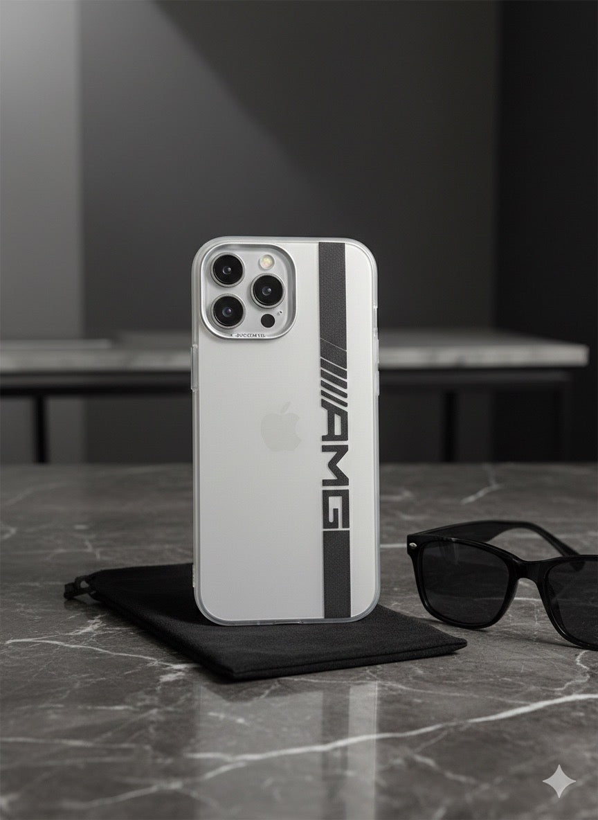 Pochette AMG Style Racing - iPhone 15 & iPhone 11