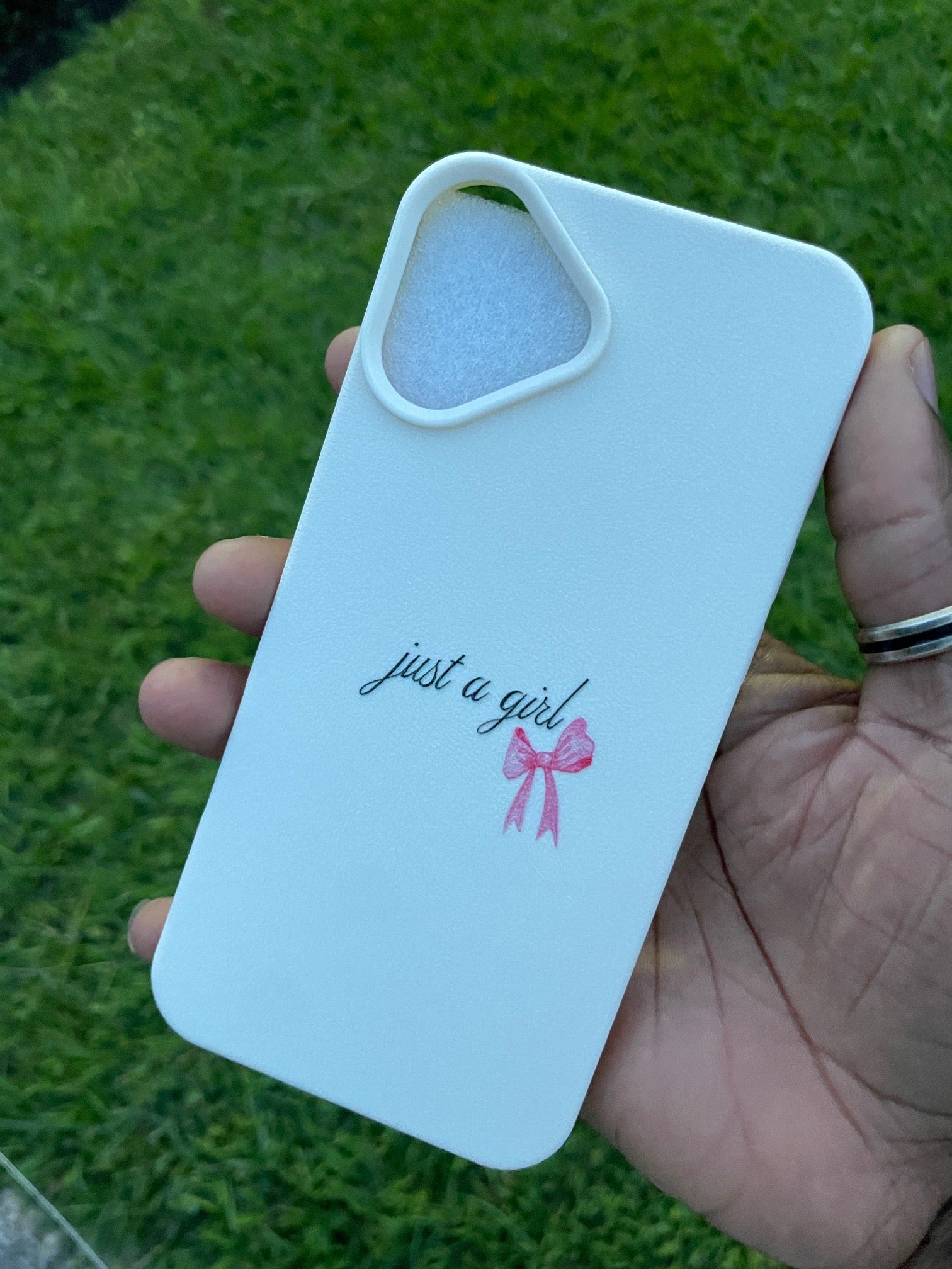 Pochette iPhone Just a Girl 🎀💕