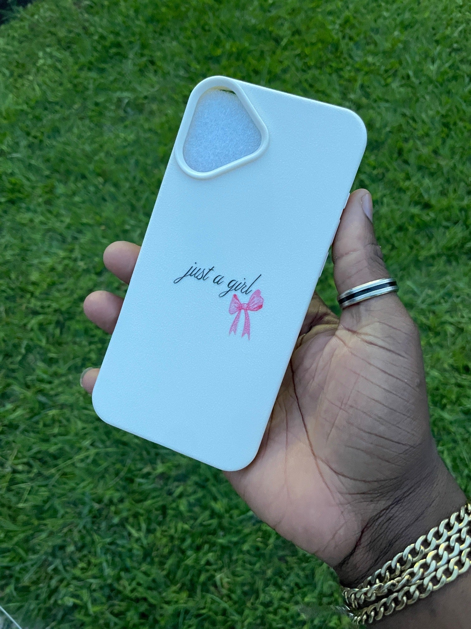 Pochette iPhone Just a Girl 🎀💕