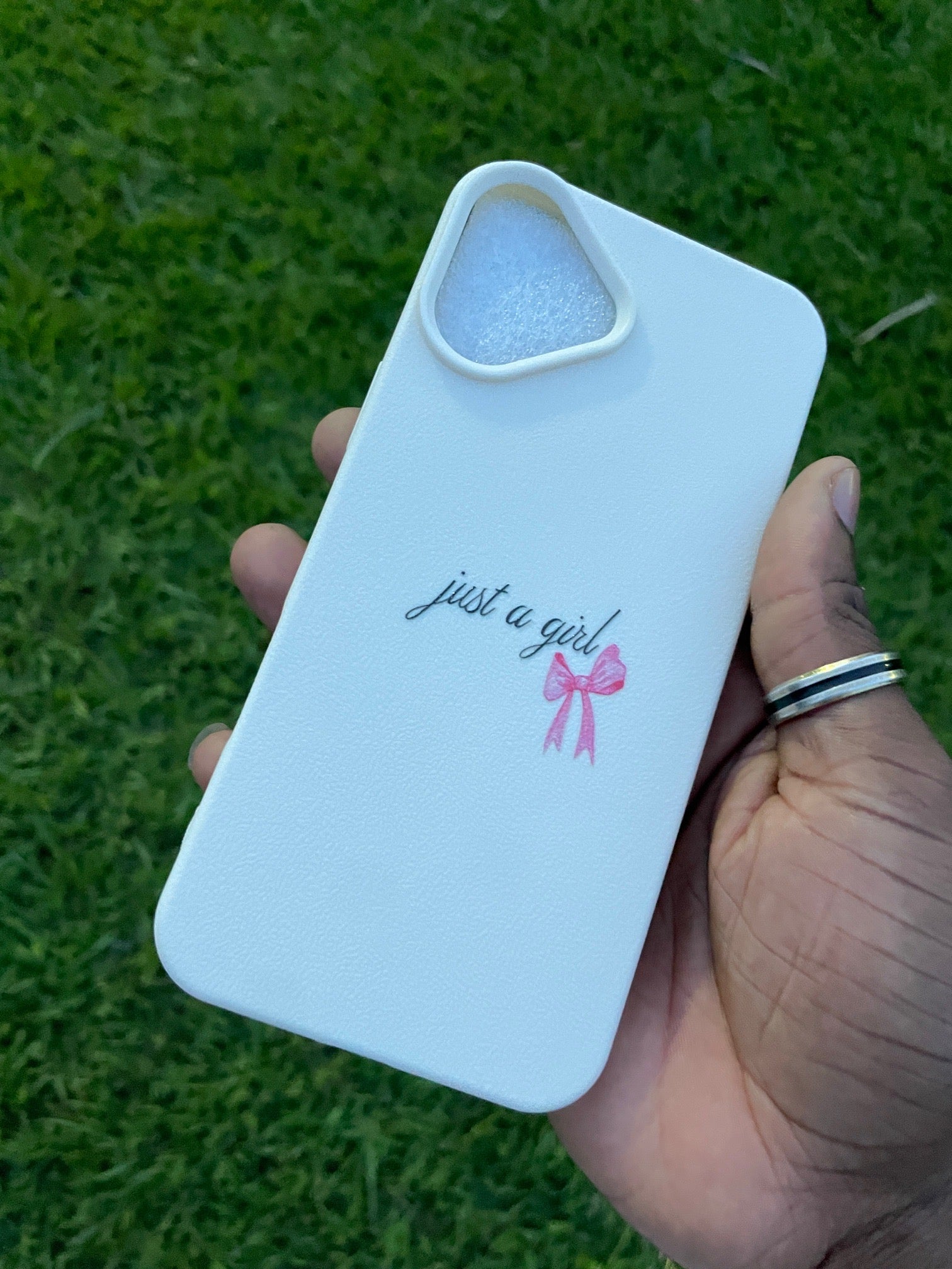 Pochette iPhone Just a Girl 🎀💕