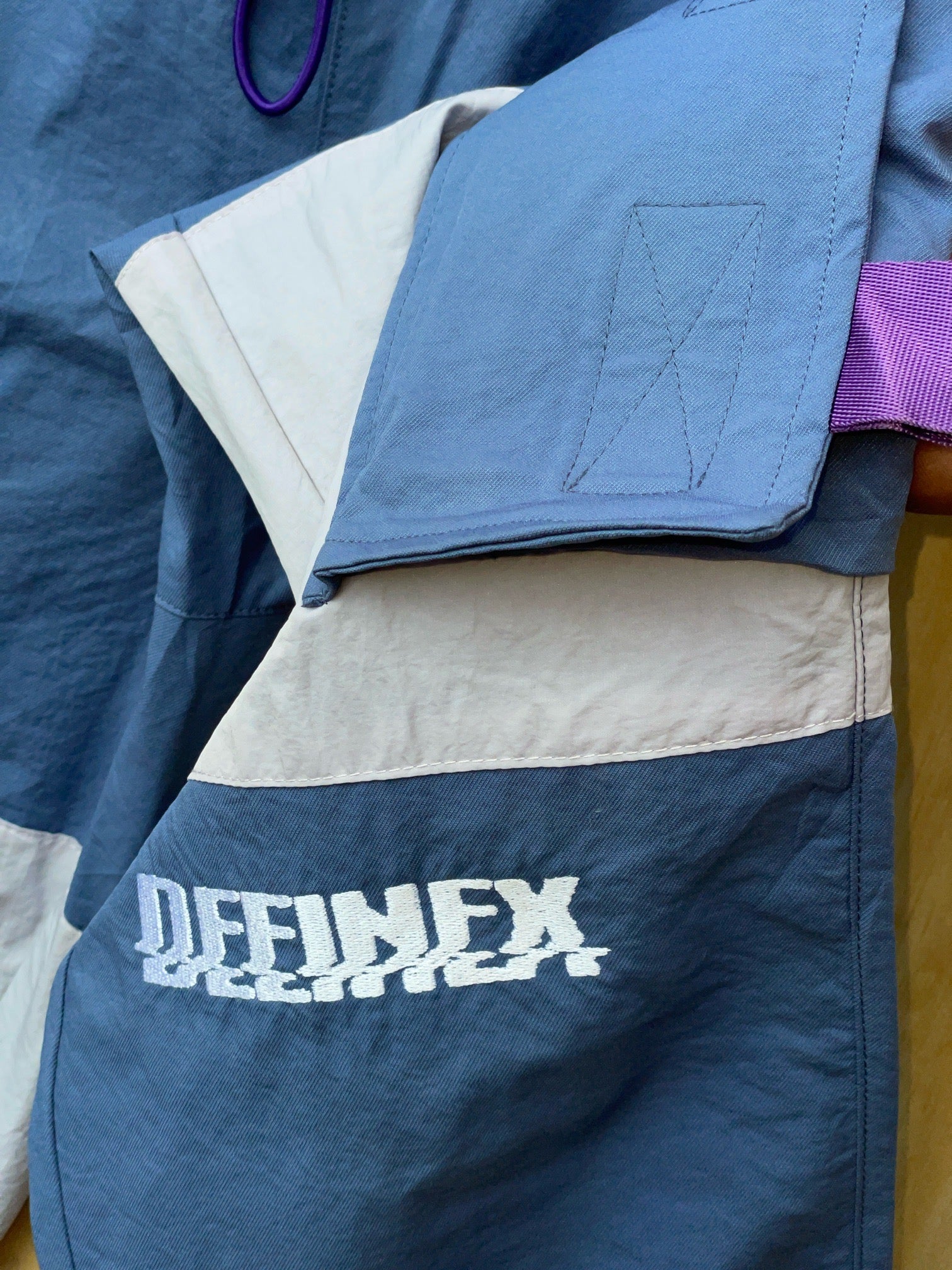 Pantalon Cargo DEEMEX - Bleu Royal Réfléchissant