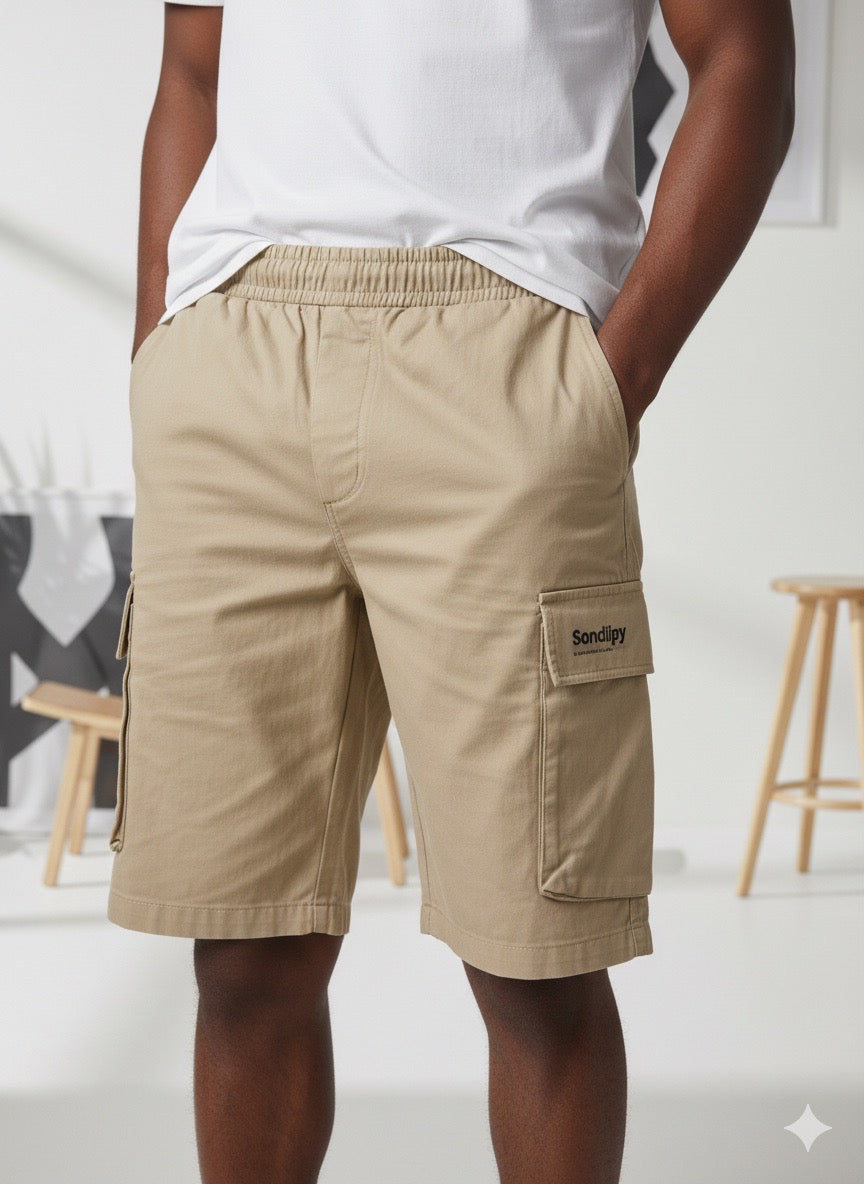 Short Cargo Kaki - Style Militaire Taille M