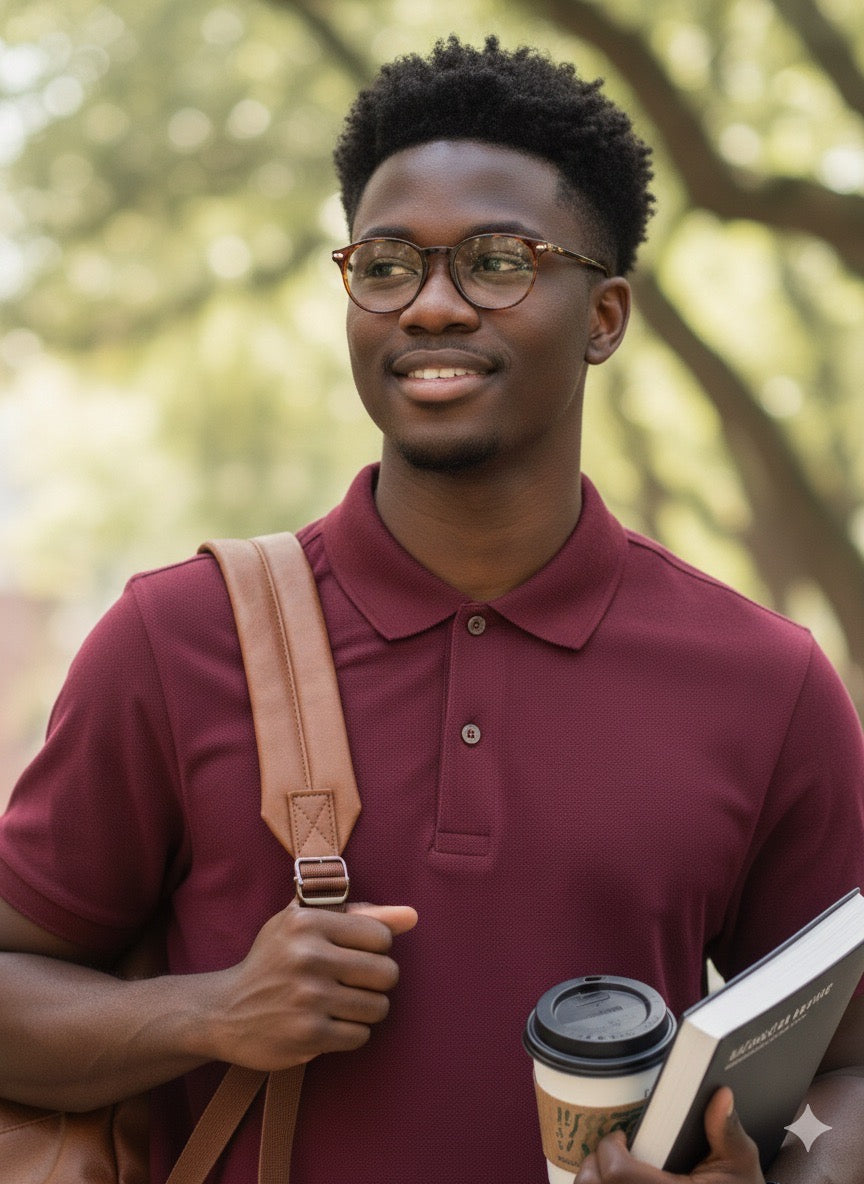 Polo Bordeaux Premium - Friperie