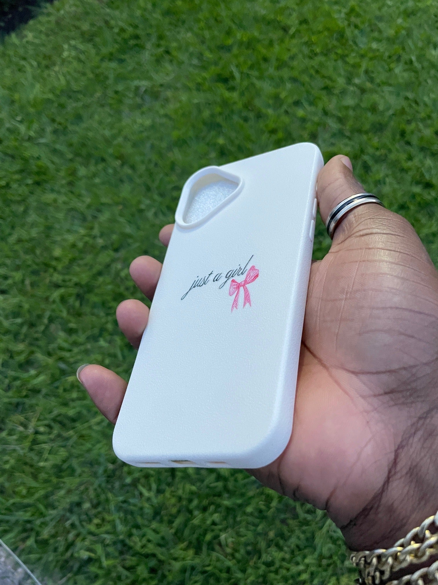 Pochette iPhone Just a Girl 🎀💕