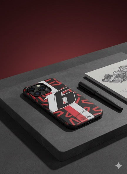 Pochette iPhone Leclerc Racing 🏎️🔴