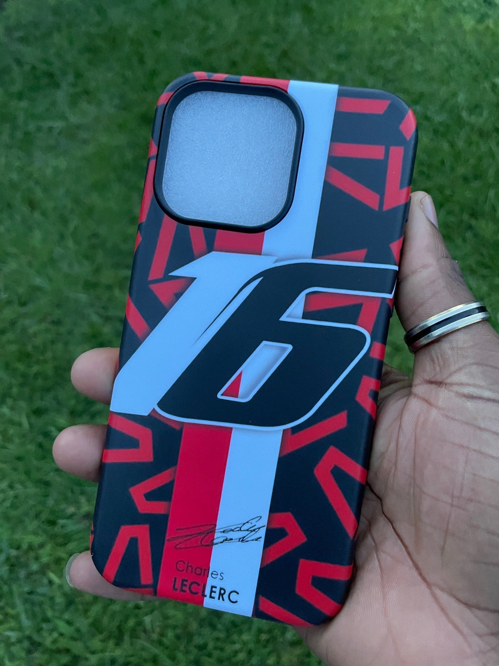 Pochette iPhone Leclerc Racing 🏎️🔴