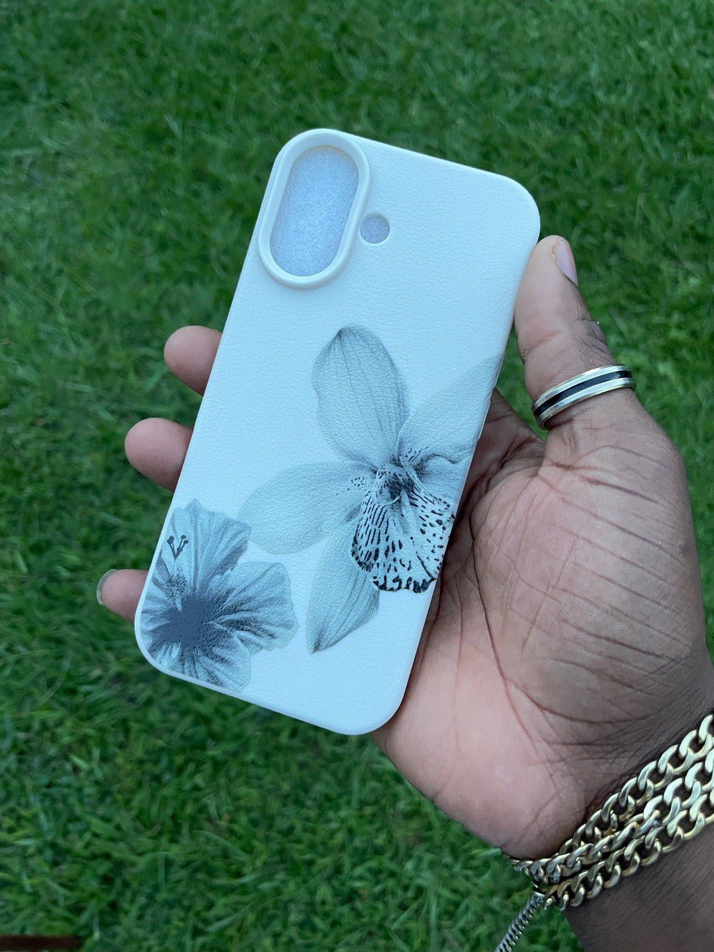 Pochette iPhone 17 Orchidée Papillon Blanc 🦋🌸