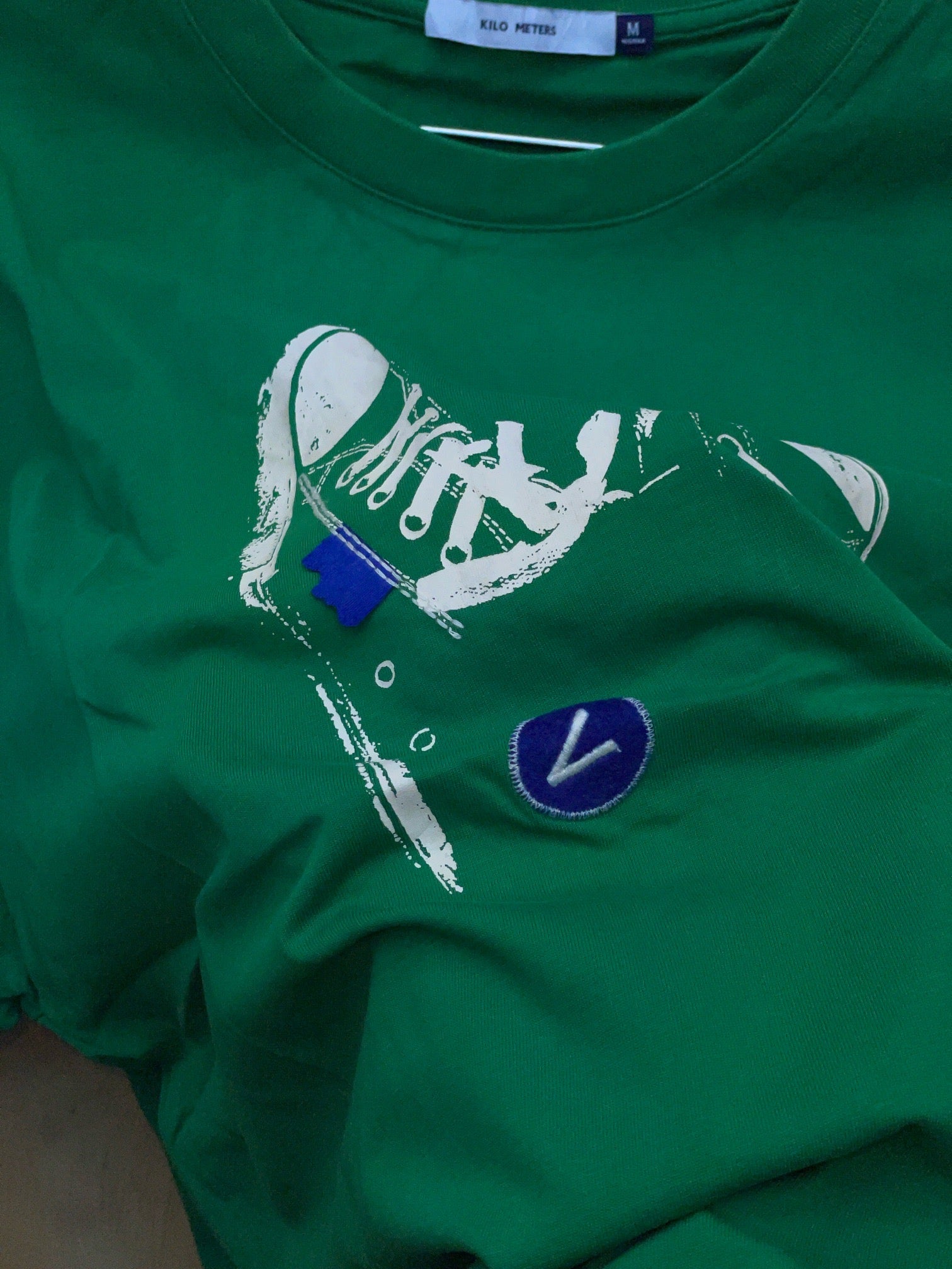 T-Shirt Sneakers - Vert Émeraude Streetwear