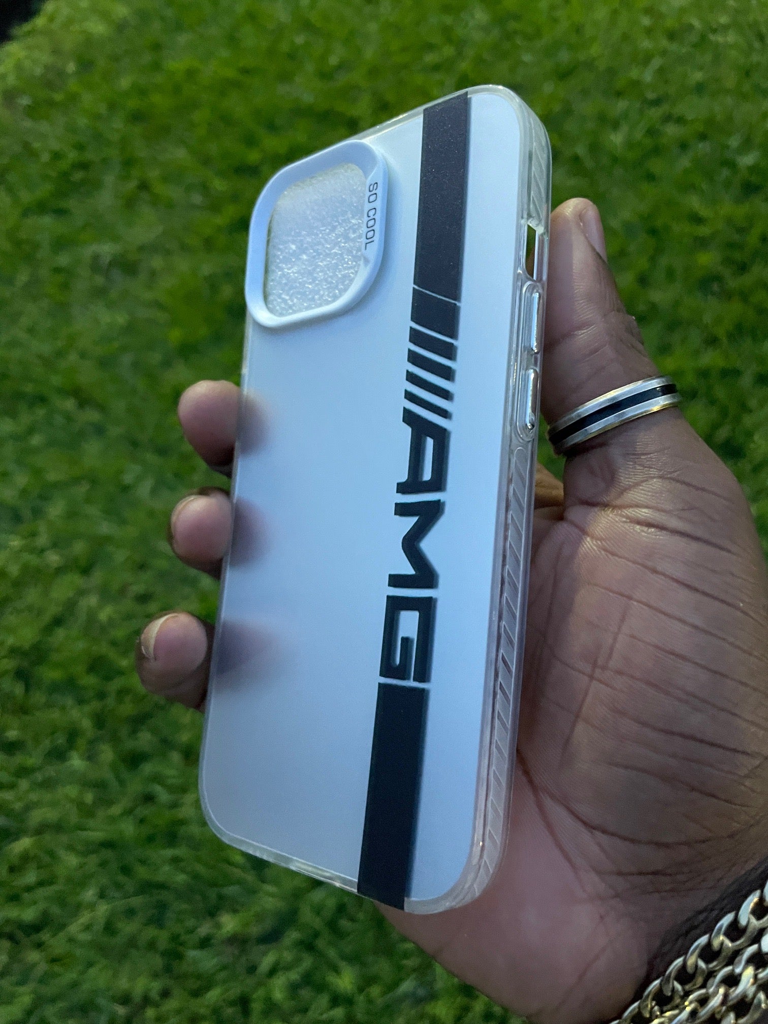 Pochette AMG Style Racing - iPhone 15 & iPhone 11