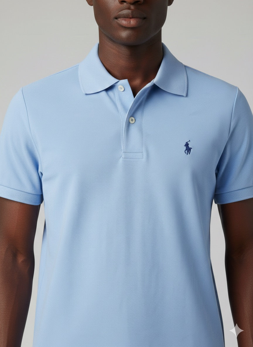 Polo Ralph Lauren - Bleu Ciel Premium Taille S