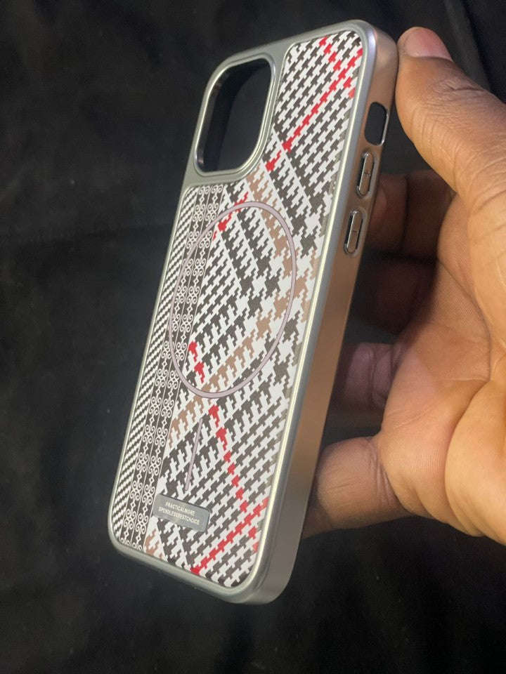 Étui Téléphone Motif Coloré avec Anneau