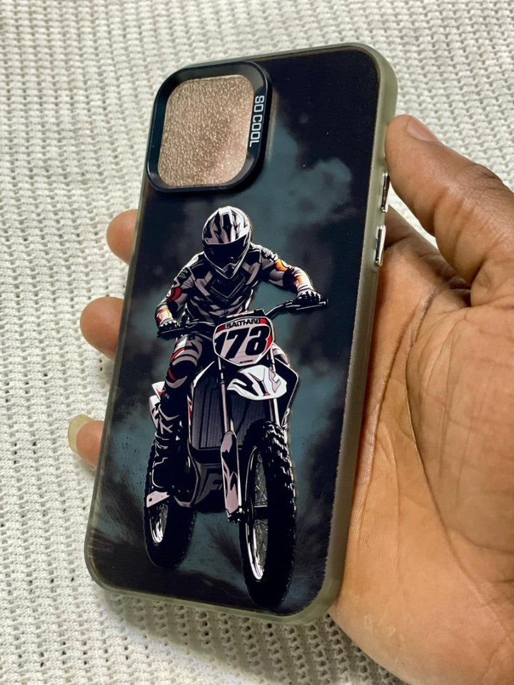 Pochette iPhone 12 Pro - Design Motocross #78