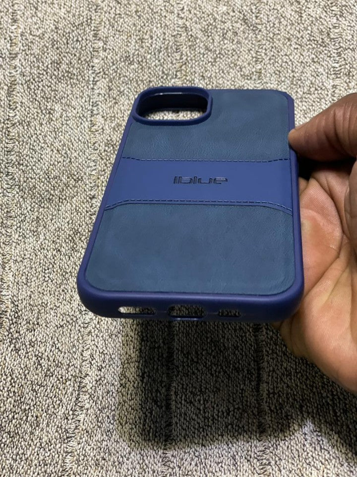 Pochette iPhone Premium - Bleu Marine