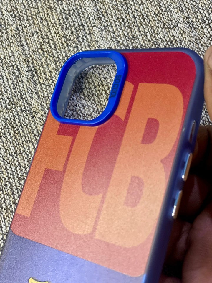 Pochette iPhone 13/14/15 - FC Barcelone Officiel