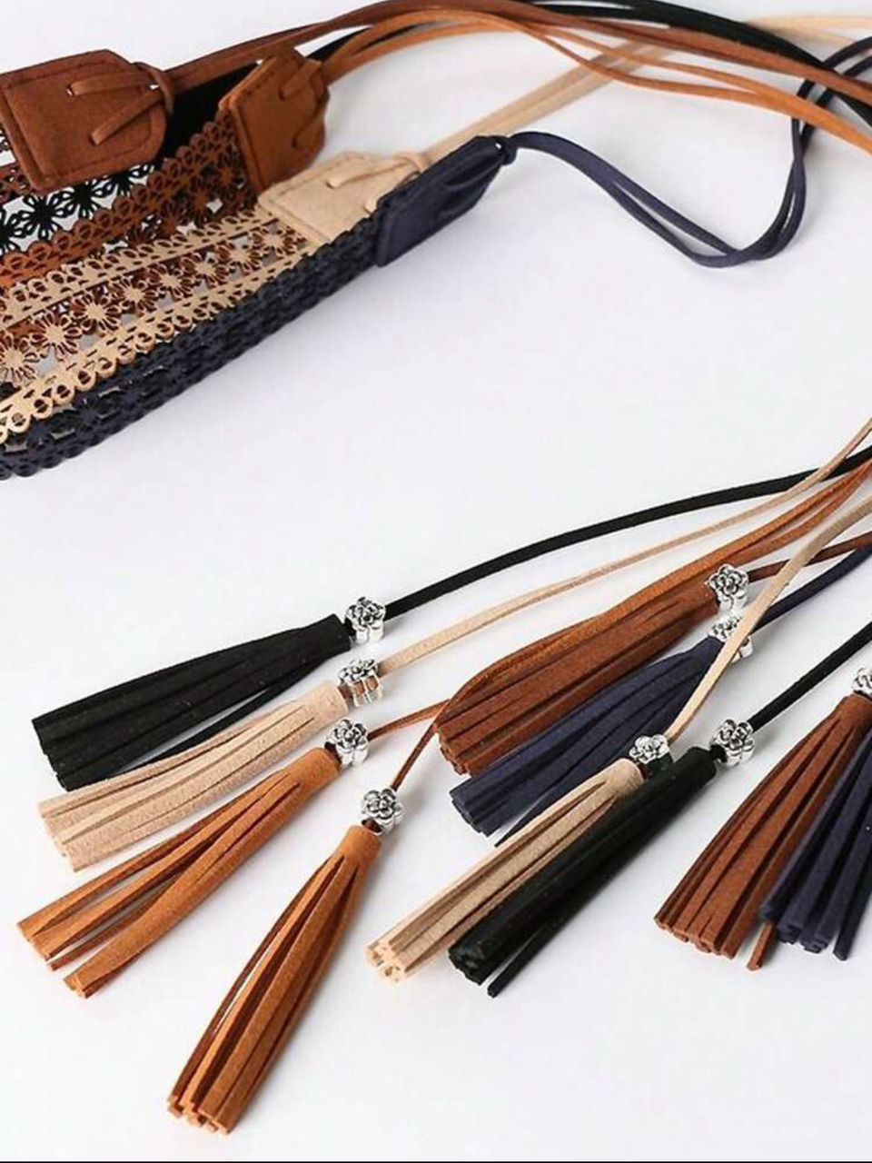 Ceinture Dame Tressée Bohème