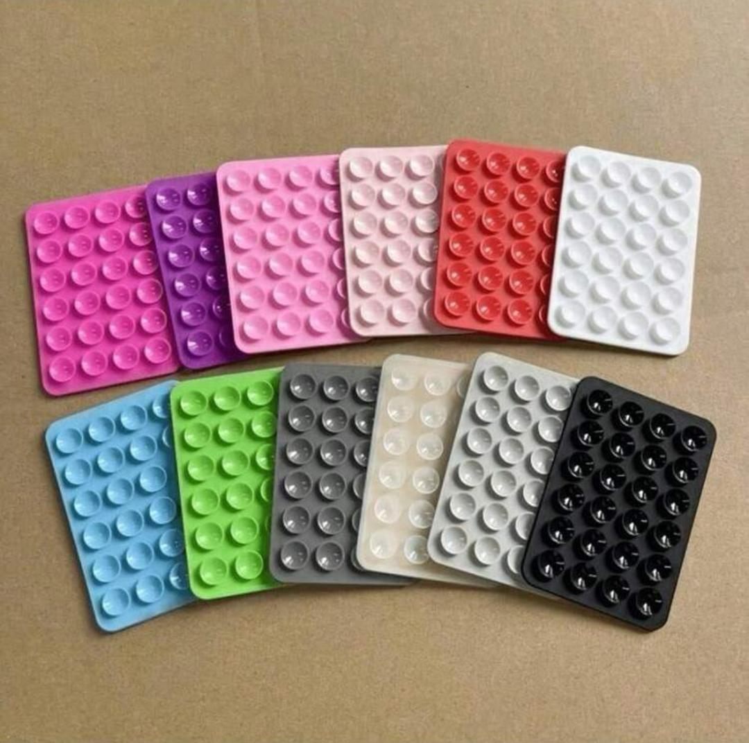 Pads Antidérapants Téléphone - Support Adhésif Multicolore