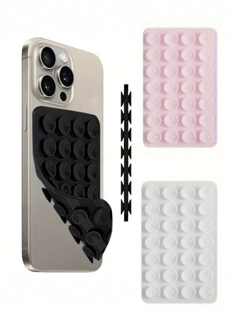 Pads Antidérapants Téléphone - Support Adhésif Multicolore