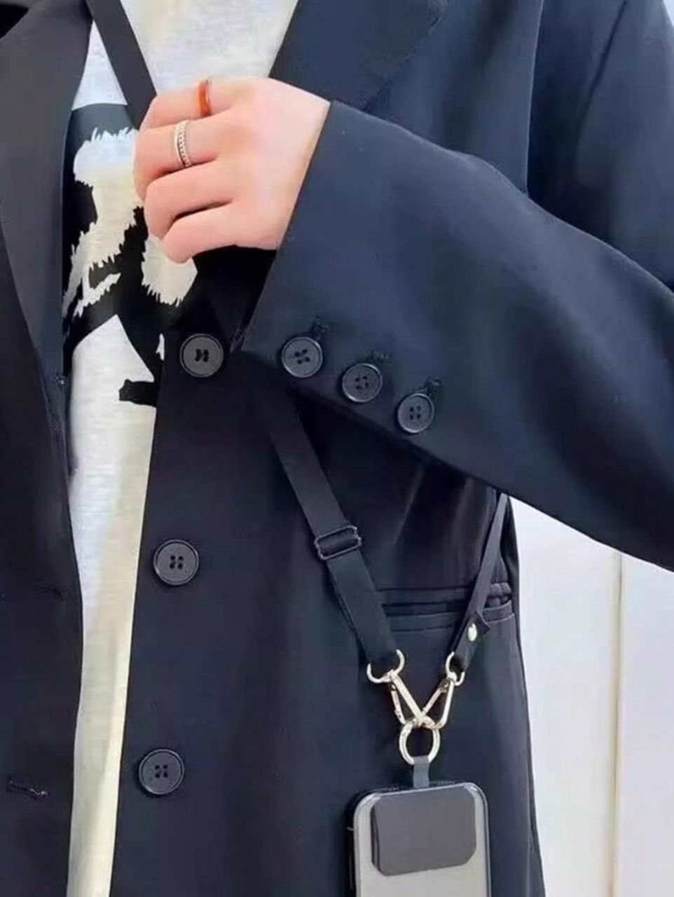 Cordon Tour de Cou pour Téléphone - Lanière Universelle