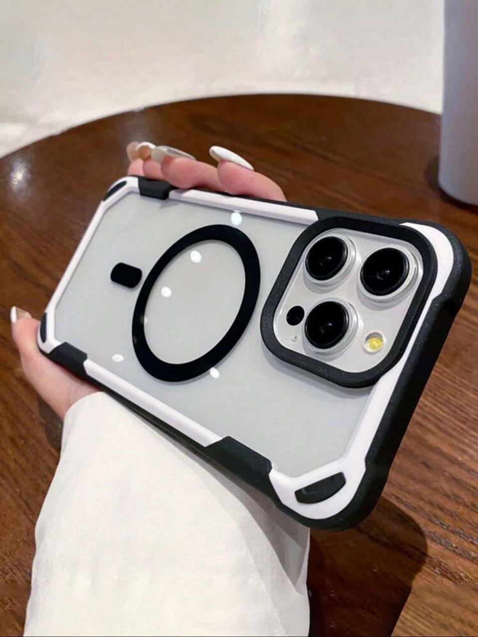 Coque iPhone MagSafe Transparente Antichoc