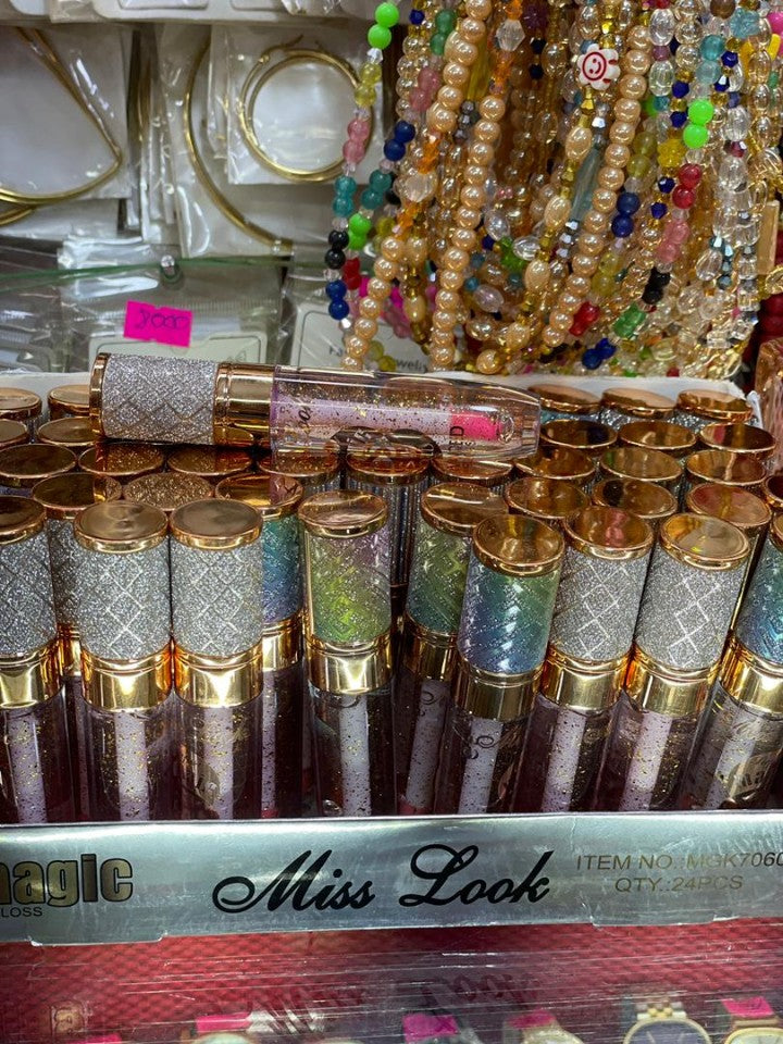 Brillant à Lèvres Paillettes - Effet Glamour Scintillant